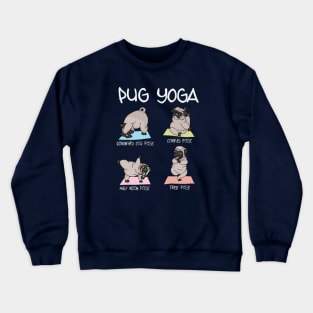 Pug Yoga Crewneck Sweatshirt